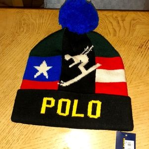 Polo Ralph Lauren Suicide Ski Winter Hat